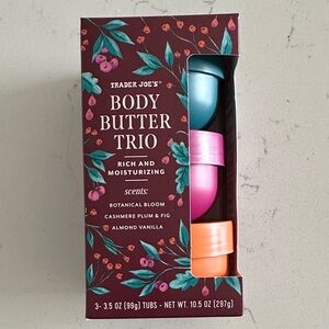 NWT Trader Joe’s Body Butter Trio winter 2025